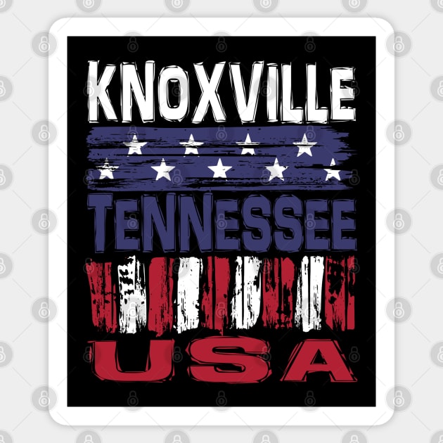 Knoxville Tennessee USA T-Shirt Sticker by Nerd_art